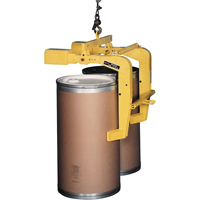 Steel/Plastic/Fibre Drum Lifters, 55 US gal. (45 Imperial Gal.), 4000 lbs./1814 kg. Cap. Auto-Cam