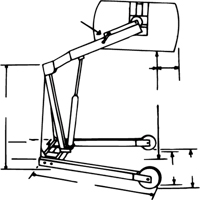 Manipulateurs de barils Hydra-Lift, Capacit&eacute; 55 gal. US (45 gal. imp.) Auto-Cam