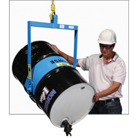 Drum Lifters - Manual Tilt, 55 US gal. (45 Imperial Gal.) Drum Size, 800 lbs./363 kg. Cap. Auto-Cam