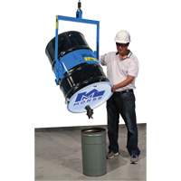 Manual Tilt Drum Lifter Kit, 55 US gal. (45 Imperial Gal.) Drum Size, 800 lbs./363 kg. Cap. Auto-Cam