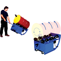 Portable Rotators, 55 US gal. (45 Imperial Gal.) Capacity, Fixed Speed, 0.5 HP Auto-Cam