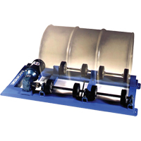 Single Stationary Drum Roller, 55 US gal. (45 Imperial Gal.) Capacity, Fixed Speed, 0.5 HP Auto-Cam