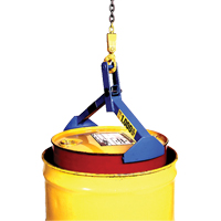 Leveur de baril et Overpack, 55 - 85 gal. US (45 - 70 gal. imp.), Cap. 1000 lb/454 kg Auto-Cam