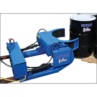 Grip+Go Power-Grip Fork Mount Drum Handler, 15 - 55 US Gal. (12.5 - 45 Imperial Gal.) Drum Size, 1500 lbs./680 kg Cap. Auto-Cam