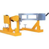 Porte-baril pour chariot &agrave; fourche, Pour 55 gal. US (45,8 gal imp&eacute;rial) Auto-Cam