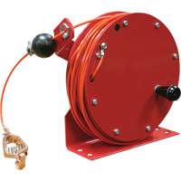 G 3000 Static Discharge Grounding Reel, 100' Length, Heavy-Duty DC784 | Auto-Cam