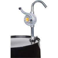 Pompe rotative pour baril, Aluminium, Pour capacit&eacute; 5-55 gal., 9,5 oz/course Auto-Cam