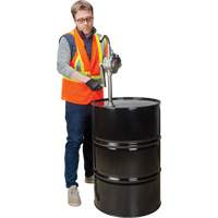 Pompe rotative pour baril, Acier inoxydable, Pour capacit&eacute; 55 gal., 12 oz/course Auto-Cam