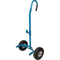 Cylinder Cart, Flat-Free Wheels, 15-1/2" W x 14-1/4" L Base, 600 lbs. Auto-Cam
