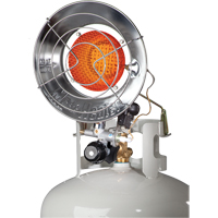 Radiateur simple à monter sur bouteille, Chaleur radiante, Propane, 15 000 BTU/H EA291 | Auto-Cam
