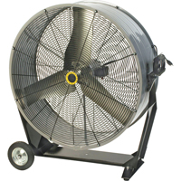 Ventilateurs tambours 4-in-1 &agrave; entraînement direct, 3 Vitesses, Diam&egrave;tre de 30" Auto-Cam