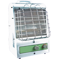 Portable Utility Heater, Fan/Radiant Heat, Electric, 5120 EA466 | Auto-Cam