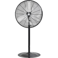 Oscillating Pedestal Fan, Heavy-Duty, 2 Speed, 30" Diameter Auto-Cam