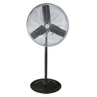 Waterproof Motor Misting & Oscillating Pedestal Fan, Heavy-Duty, 3 Speed, 30" Diameter Auto-Cam