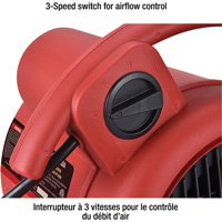 Air Mover, 550 CFM Auto-Cam