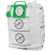 Tear-Resistant Wet/Dry Collection Vacuum Bags, 5 - 10 US gal. Auto-Cam