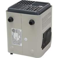 Personal Metal Shop Heater with Thermostat, Fan, Electric Auto-Cam
