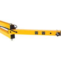 Bras verrouillables double 180 avec deux r&eacute;ceptacles Auto-Cam