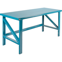 Extra Heavy-Duty Workbenches - All-Welded Benches, Steel Surface Auto-Cam