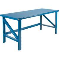 Extra Heavy-Duty Workbenches - All-Welded Benches, Steel Surface Auto-Cam
