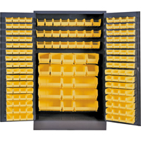 Jumbo Security Cabinet With Bins Auto-Cam