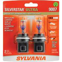 9007 Ampoule de feu avant SilverStar Ultra, Halog&egrave;ne, 55 W/65 W, Blanc Auto-Cam