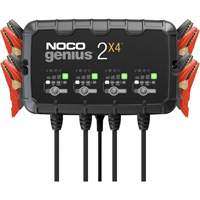 Genius&reg; 2X4 4-Bank, 8-Amp Battery Charger Auto-Cam