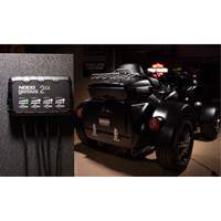 Genius&reg; 2X4 4-Bank, 8-Amp Battery Charger Auto-Cam