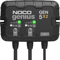 Genius&reg; Gen5X2 2-Bank, 10-Amp On-Board Battery Charger Auto-Cam