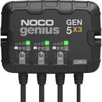 Genius&reg; Gen5X3 3-Bank, 15-Amp On-Board Battery Charger Auto-Cam
