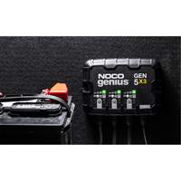 Genius&reg; Gen5X3 3-Bank, 15-Amp On-Board Battery Charger Auto-Cam