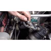 Trousse de test de syst&egrave;me d'air de turbocompresseur avec adaptateur pour fum&eacute;e Auto-Cam