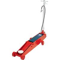 Floor Jack, 10 Ton(s) Capacity, 6-1/8" Lowered, 27-1/4" Raised, Air Hydraulic Auto-Cam