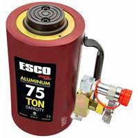 Heavy-Duty Hydraulic Cylinder, 6" Stroke, 75 Ton(s) Capacity, 10000 PSI Auto-Cam