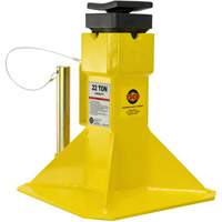 Jack Stands with Adjustable Screw Top Saddle, Locking Pin, 15-1/2" - 20-1/2" H Auto-Cam