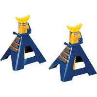 Jack Stand, Locking Handle/Ratchet, 6 tons Capacity, 25-1/4" H Auto-Cam