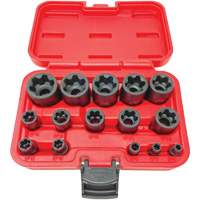EP "Star" Plus Socket Set, 15 Pieces, 1/4"/3/8"/1/2" Drive Size Auto-Cam