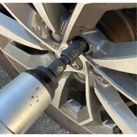 Jeu de demi-douilles r&eacute;versibles m&eacute;triques, 7 Mcx, Chocs, Prise de 1/2", Profond Auto-Cam