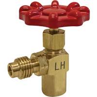 Valve de perçage pour canette R1234yf avec filetage 1/2” ACME-LH Auto-Cam