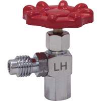 Valve de perçage auto-obturante pour canette R1234yf avec filetage 1/2” ACME-LH Auto-Cam