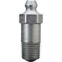 Straight Lubrication Fitting, 1/8" PTF SPL Short Thread Auto-Cam