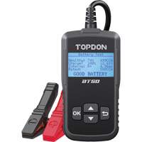 Testeur de batterie, de charge et de d&eacute;marrage BT50 avec imprimante Auto-Cam