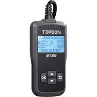 Testeur de batterie, de charge et de d&eacute;marrage BT50 avec imprimante Auto-Cam