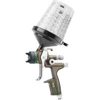 Pistolet de peinture de premi&egrave;re qualit&eacute; pour peinture automobile avec psi num&eacute;rique X5500 HVLP 1,2 I RPS D, Entr&eacute;e d'air 1/4" NPT, 15,19 pi³/min, Capacit&eacute; 0,6 L/0,9 L, 0,17 psi Auto-Cam