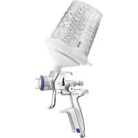 Pistolet de peinture de premi&egrave;re qualit&eacute; 4400?B RP?1,2 SR avec godet RPS 0,3?L, pour les retouches de finitions automobiles, Entr&eacute;e d'air 1/4" NPT, 7,06 pi³/min, Capacit&eacute; 0,3 L, 0,17 psi Auto-Cam