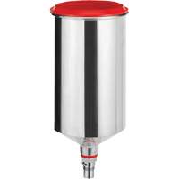 Reusable Aluminium Cup 1.0 l with QCC without Fine Thread Auto-Cam