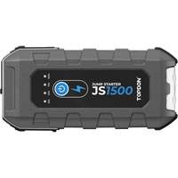 D&eacute;marreur d'appoint, survolteur, banque d'alimentation et lampe de poche JumpSurge1500 Auto-Cam