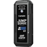 D&eacute;marreur de secours, banque d'alimentation et lampe de poche JumpSurge2000Pro &agrave; 2500 A de pointe Auto-Cam