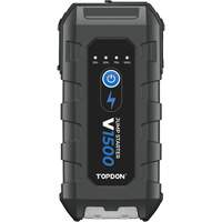 D&eacute;marreur d'appoint, survolteur, banque d'alimentation et lampe de poche V1500 Auto-Cam