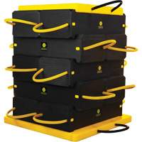 12-Piece CribLok Composite Cribbing System Kit Auto-Cam